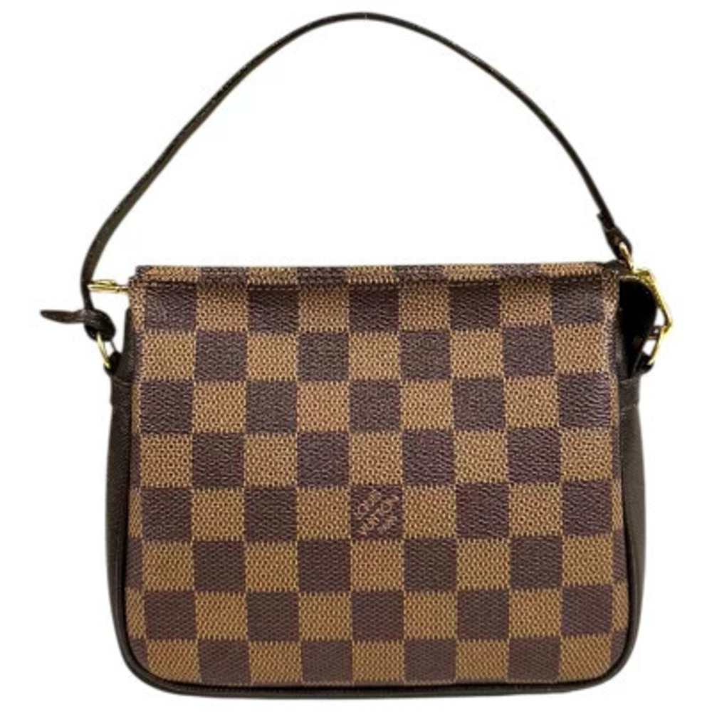 Louis Vuitton Trousse Makeup Damier Handbag Canvas Brown